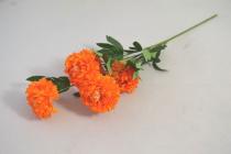 Chryzantéma 5 květů, 59cm. oranžová 