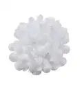 Chryzantéma hlava 9 cm, bílá 