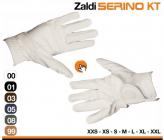 Jezdecké rukavice Zaldi SERINO KT  * 01 černá, velikost M