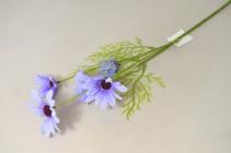 Kopretiny 5 květů 50 cm sv. modrá 