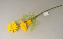 Kopretiny 5 květů 50 cm žlutá 