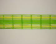 Kostková stuha s monofilem a drátem, 40mm, zelená 