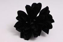 Květ jiřinknka 9 cm černá 