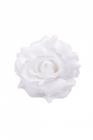 Květ růže 10 cm, bílá 