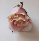 Květ růže poupě 6 cm růžová 