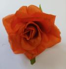 Květ růže Scarlet 6 cm tmavě oranžový 
