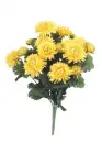 Kytice chryzantém 43 cm, žlutá 