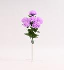 Kytice chryzantéma 43 cm fialová 