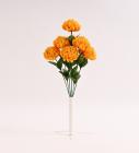 Kytice chryzantéma 43 cm oranžová 
