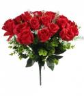 Kytice růží 40 cm, červená 