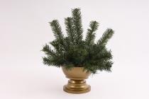 Miska s chvojím na podstavci 