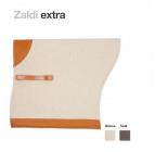 Podsedlová dečka Zaldi Extra pro portugalské sedlo  * Barva šedá, kůže