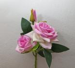 Růže 3 květy, 35 cm 