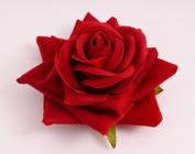 Růže sametová 9 cm, červená 