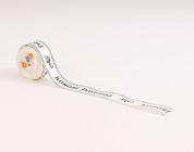 Smuteční stuha „Posledné zbohom“ – krémová, 3,8 cm 
