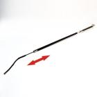 Teleskopický drezurní bičík Tp-039B - černý - 120 cm 