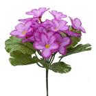 Umělá fialka 19 cm, růžovo-fialová 