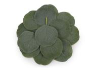Umělý list eukalyptus, tmavě zelená 