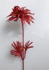 Vánoční květina 46 cm - červená 