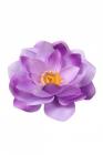 Vazbový květ leknínu 11 cm, fialový 
