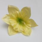 Vazbový květ narcisu 11 cm, světle žlutý 