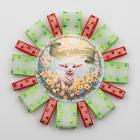 Velikonoční přání – kokarda 08 