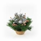 Zimní dekorace s rolničkou 