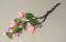 Člunatec větvička 4 květy  37 cm - růžová 