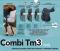 Combi Tm3 - Střední kolenní opěrka R-Kent 
