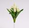 Kytice tulipánů 37 cm, krémová 